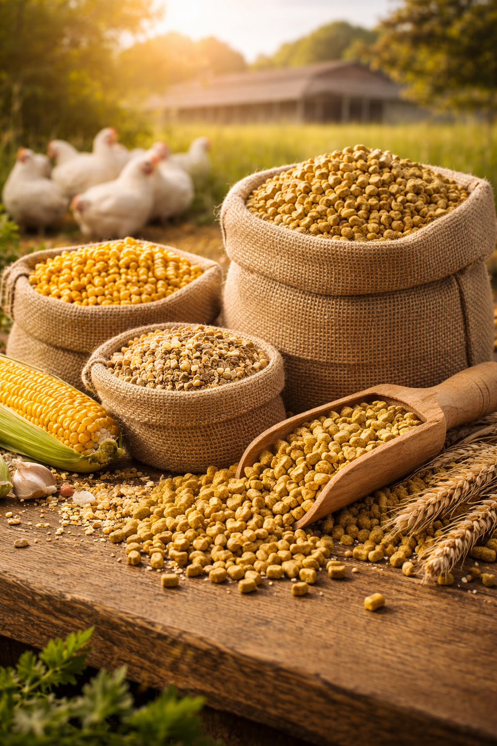 Nourriture de volaille premium
