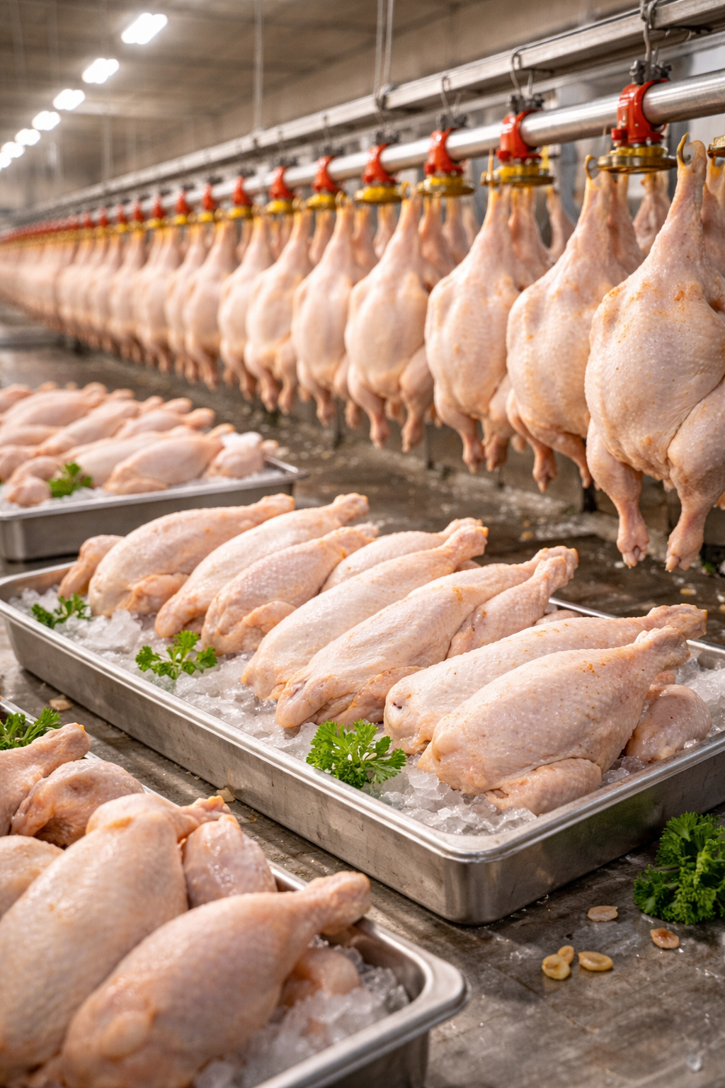 Poulets de chair premium